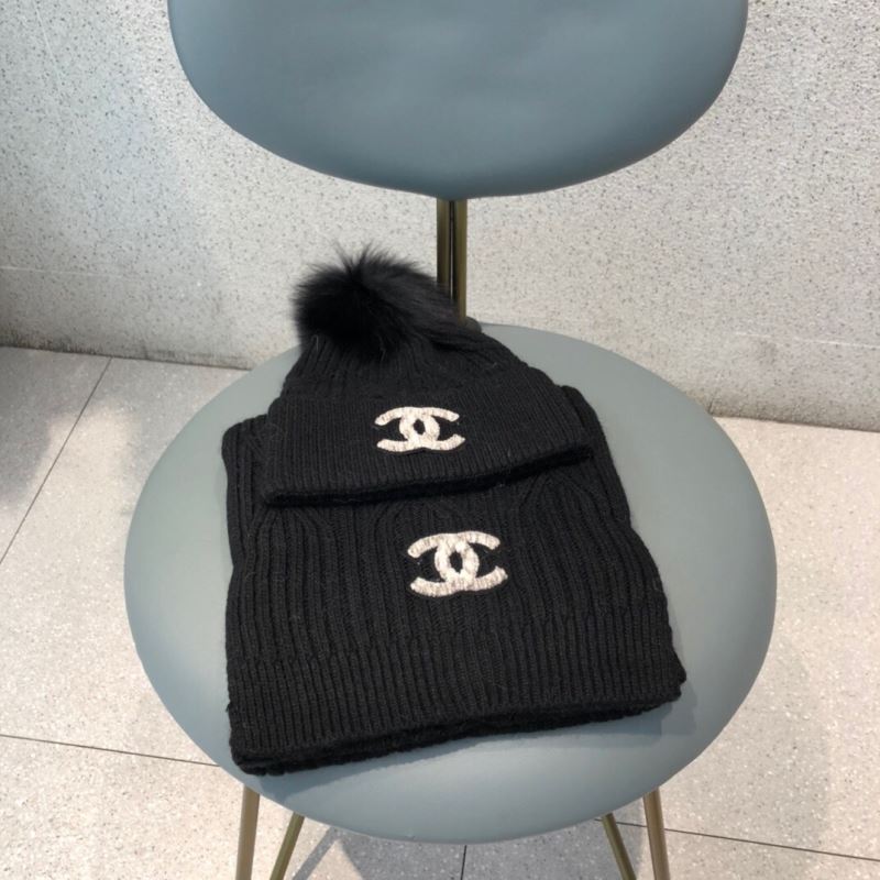 Chanel Caps Scarfs